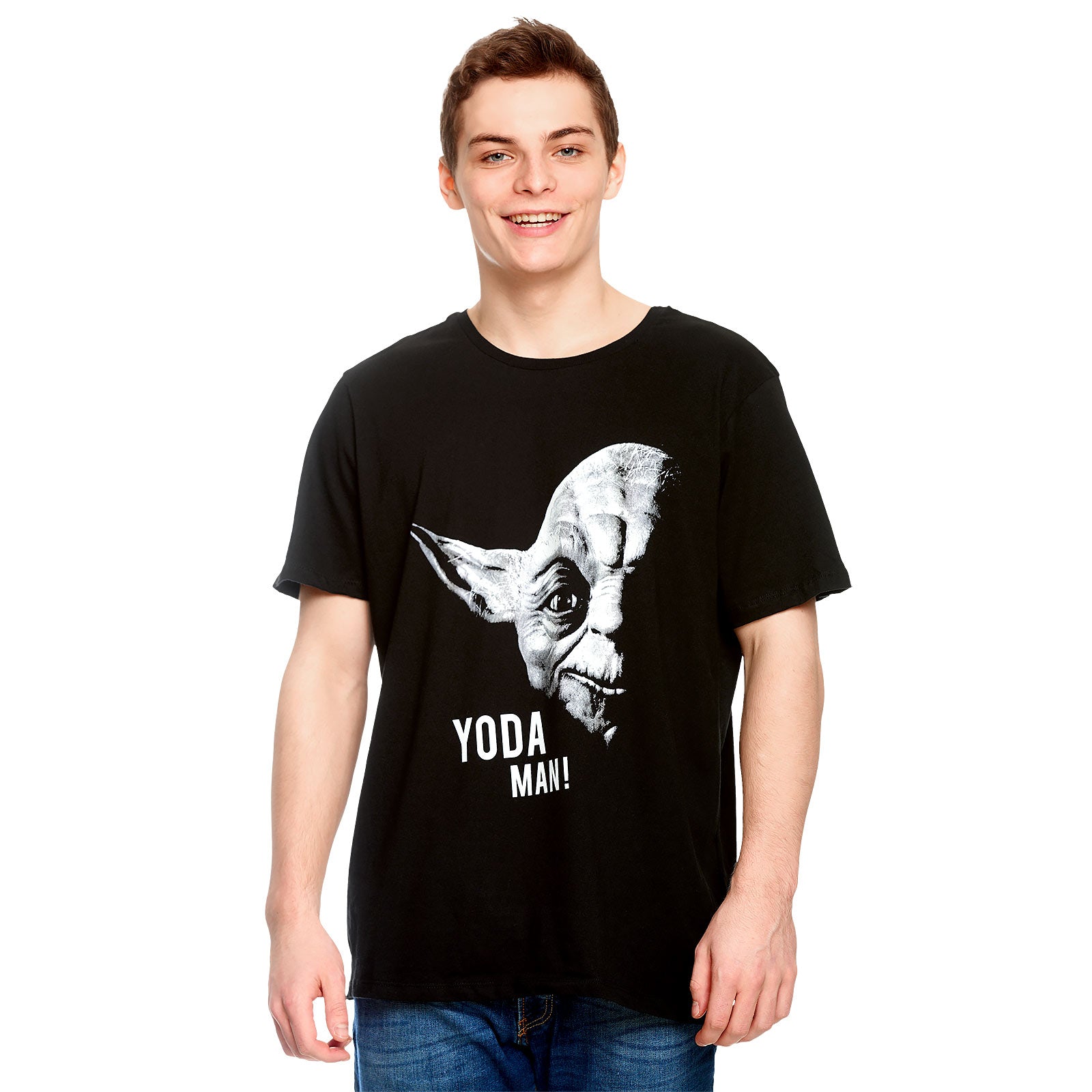 Produktbild Star Wars - Yoda Man! T-Shirt schwarz