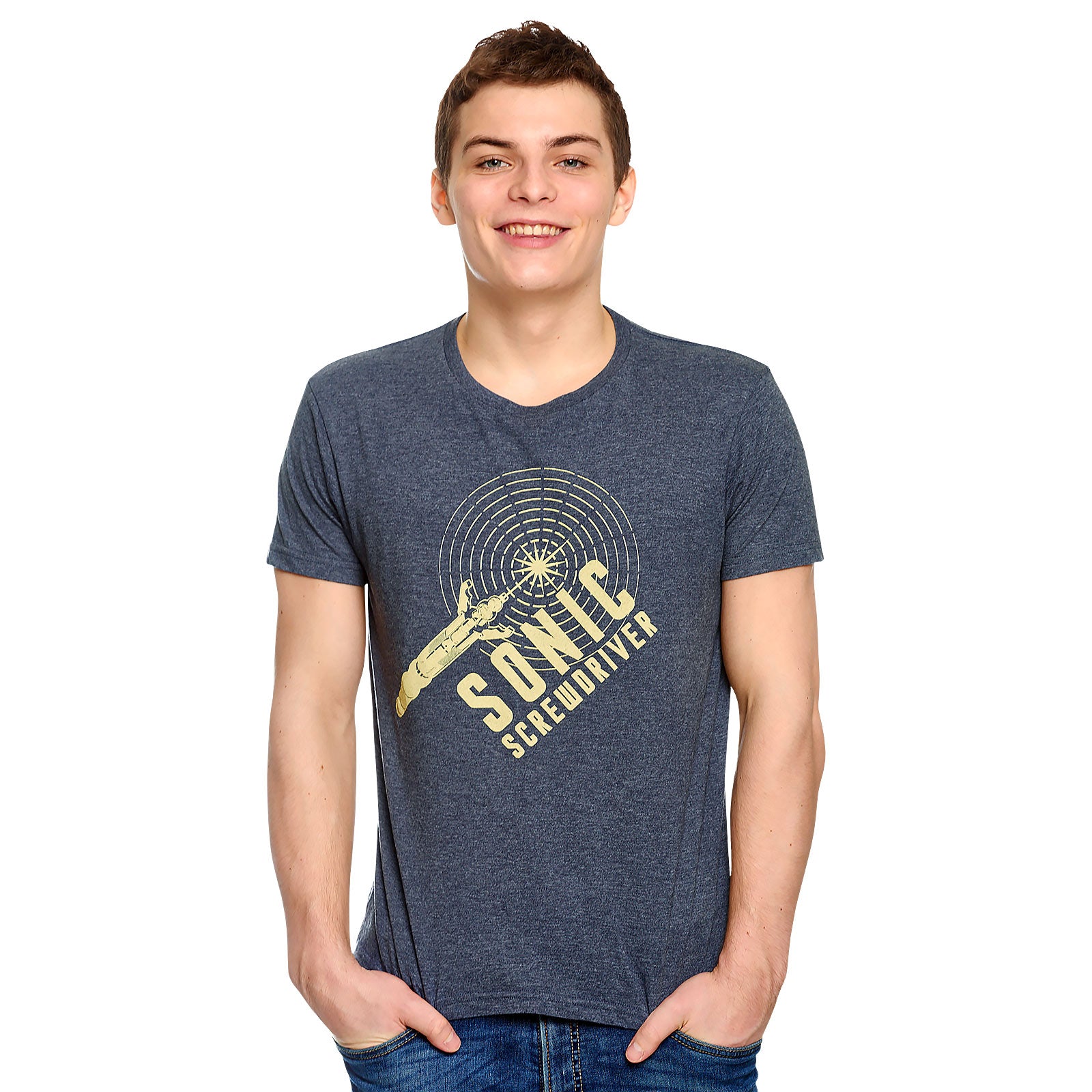 Produktbild Doctor Who - Sonic Screwdriver T-Shirt blau