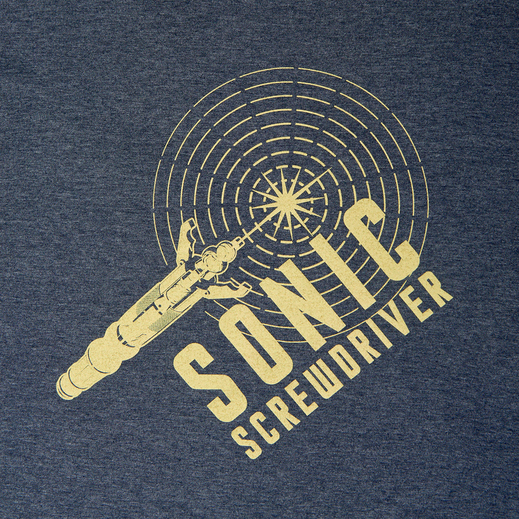 Produktbild Doctor Who - Sonic Screwdriver T-Shirt blau