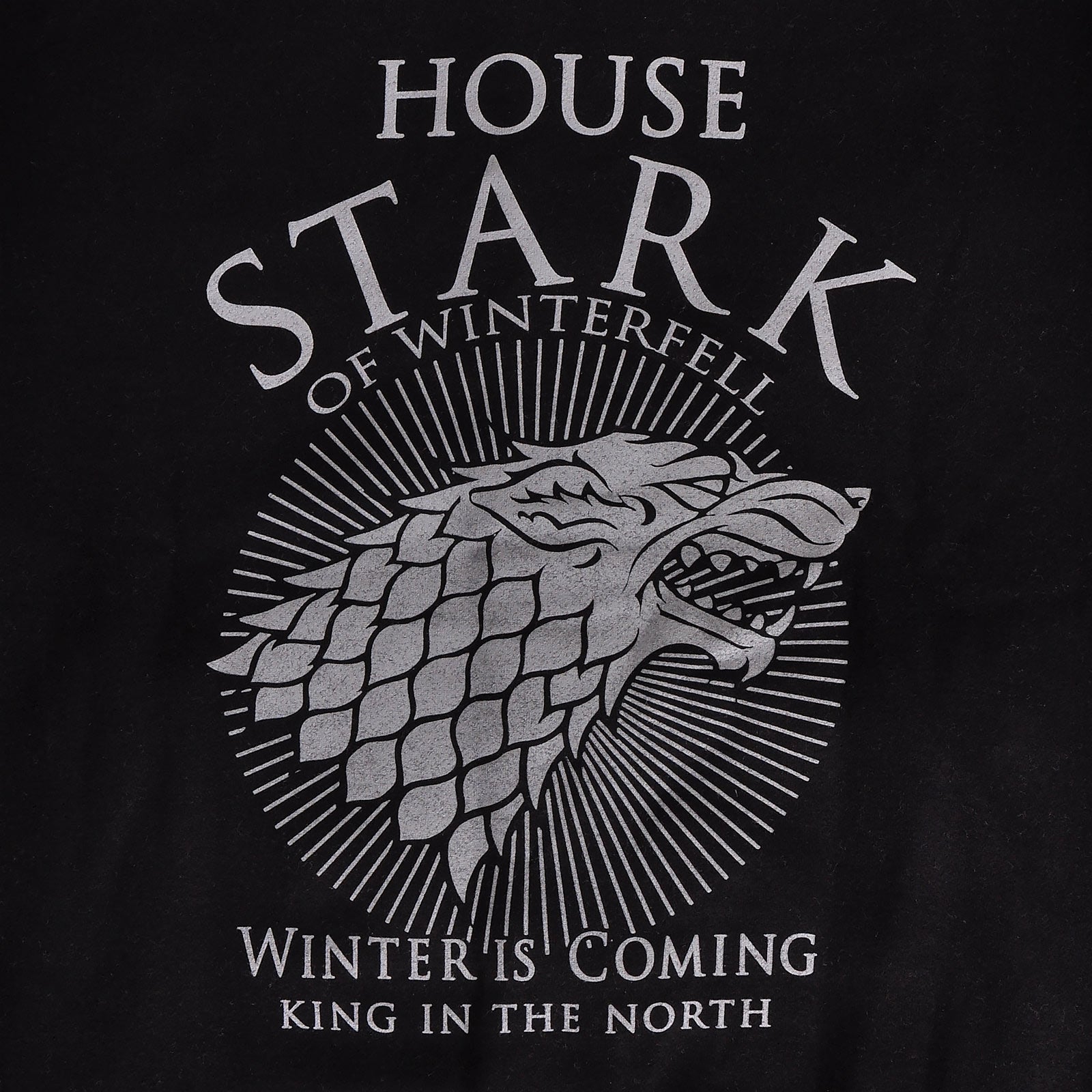 Produktbild Game of Thrones - House Stark College Jacke schwarz-grau