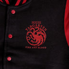 Produktbild Game of Thrones - House Targaryen College Jacke schwarz-rot
