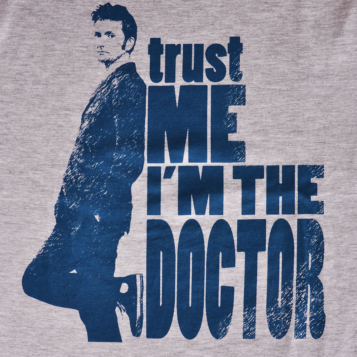 Produktbild Doctor Who - Trust Me I'm the Doctor T-Shirt grau