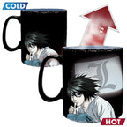 Produktbild Death Note - Light Yagami & L Lawliet Thermoeffekt Tasse