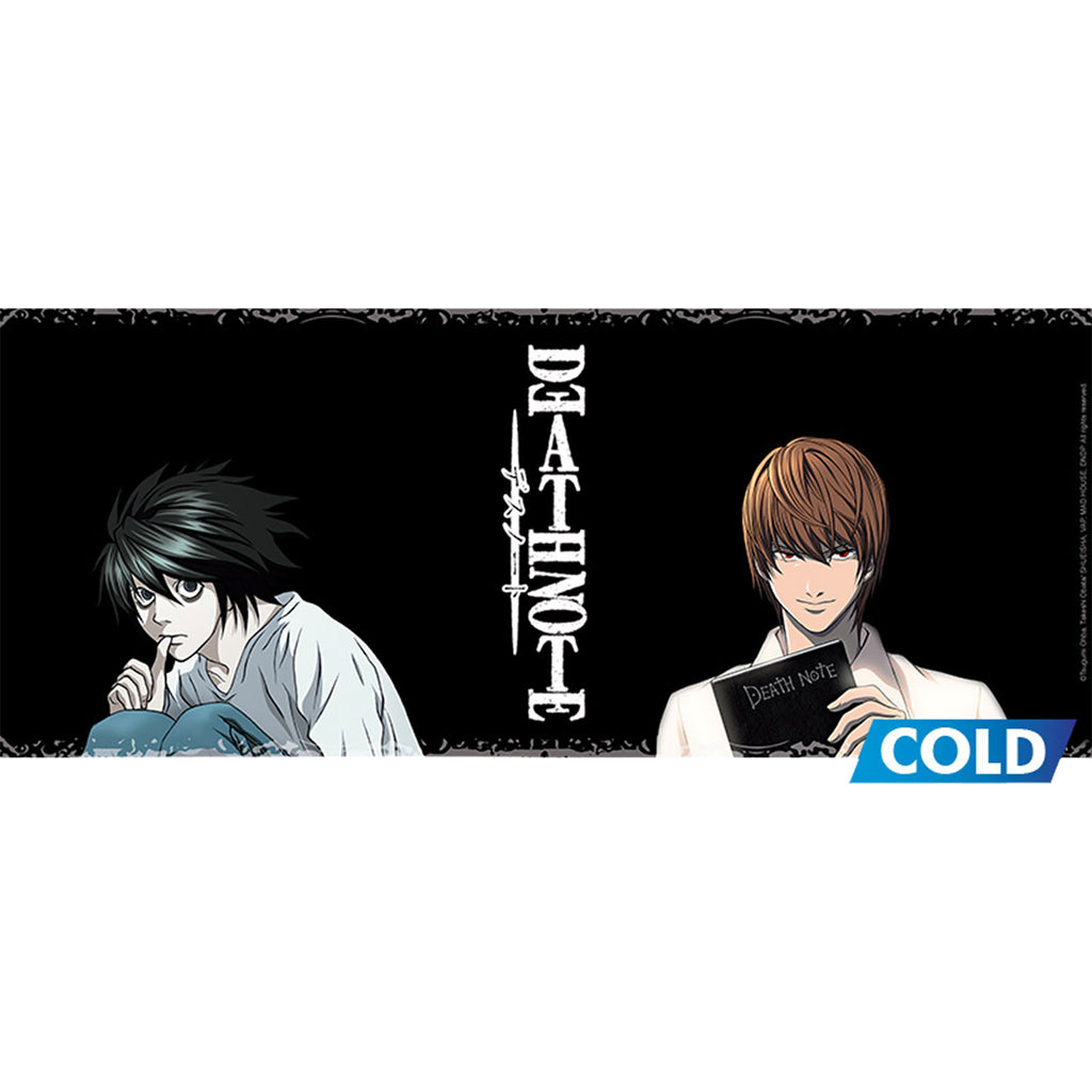 Produktbild Death Note - Light Yagami & L Lawliet Thermoeffekt Tasse