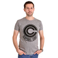 Produktbild Dragon Ball Z - Capsule Corporation Logo T-Shirt grau