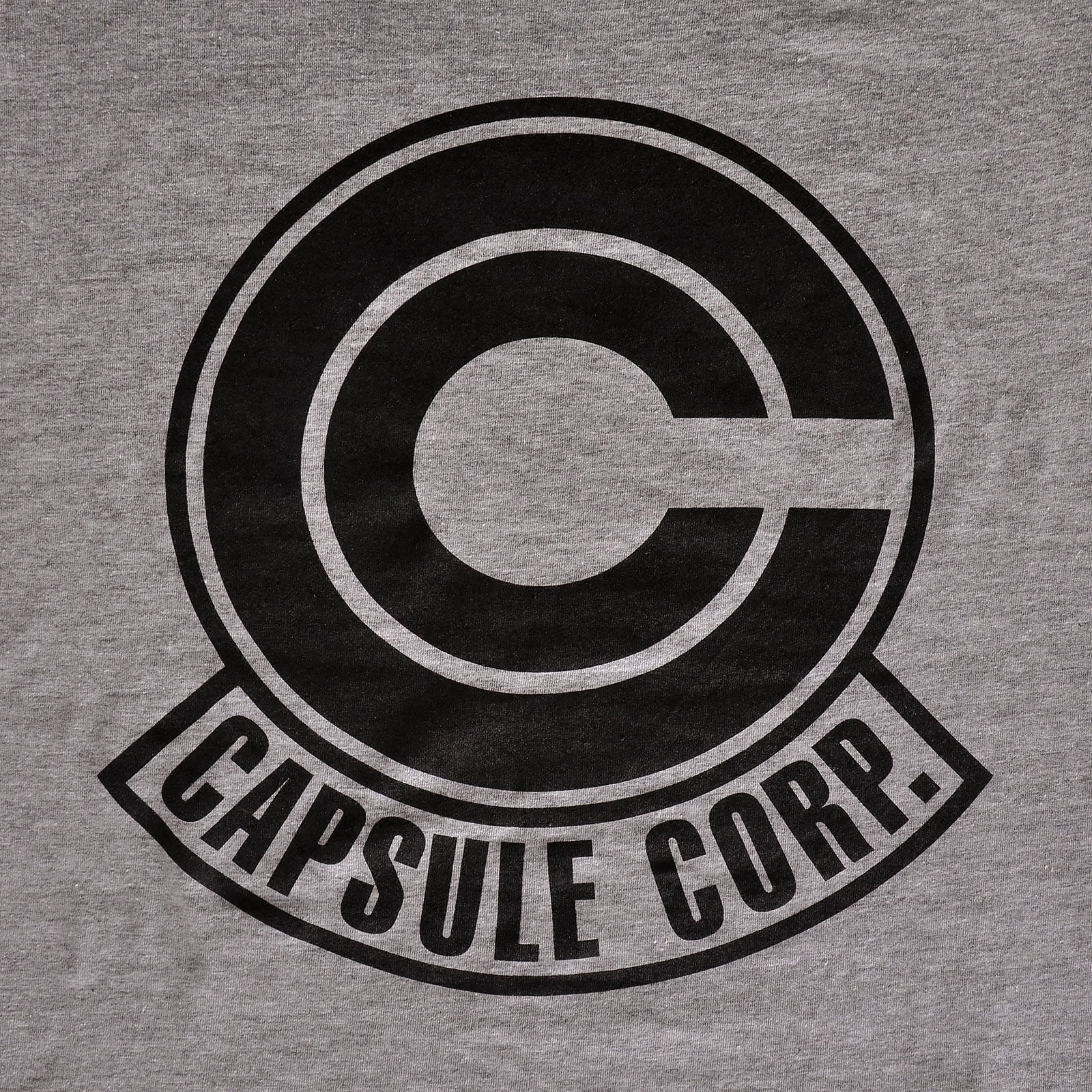 Produktbild Dragon Ball Z - Capsule Corporation Logo T-Shirt grau
