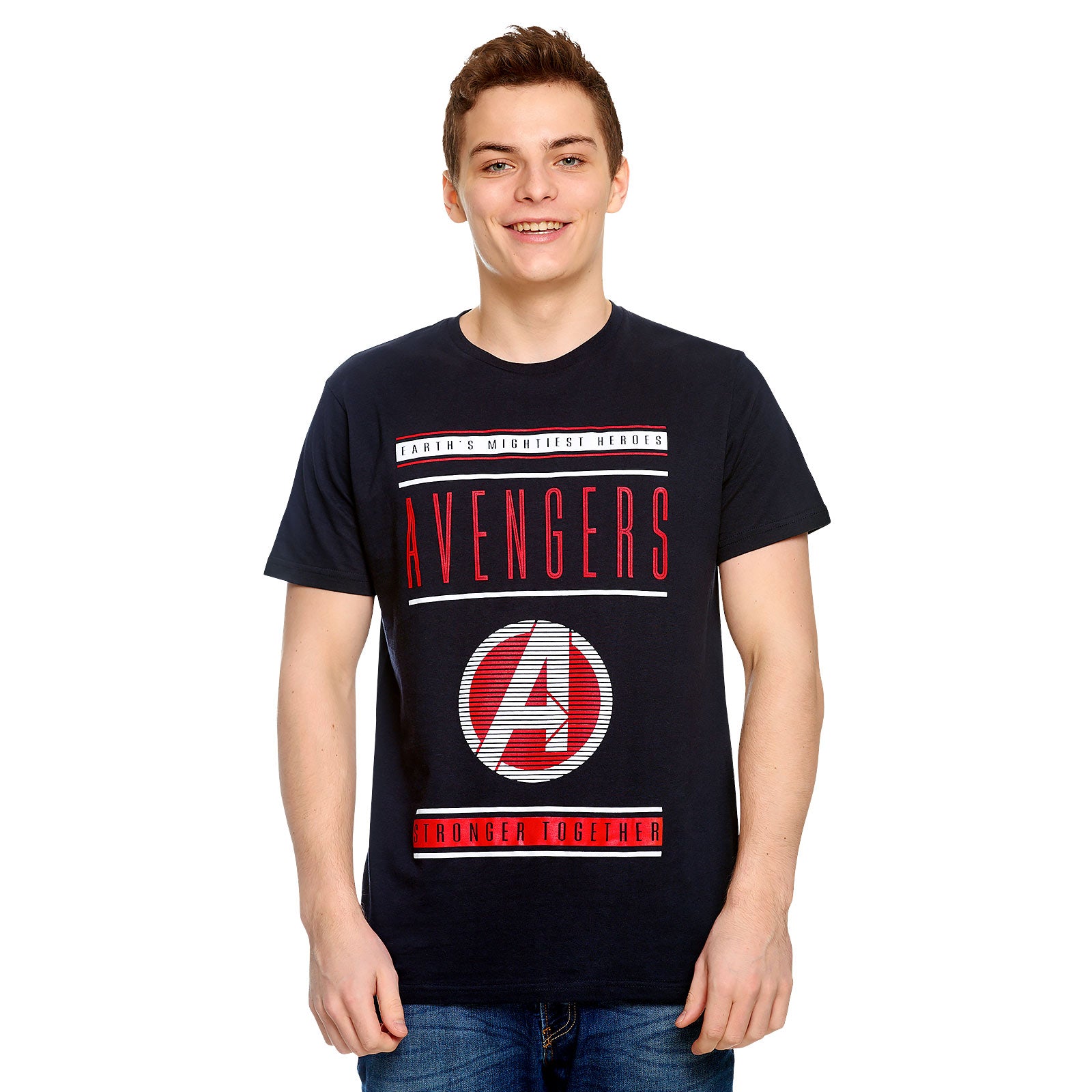 Produktbild Avengers - Stronger Together T-Shirt blau