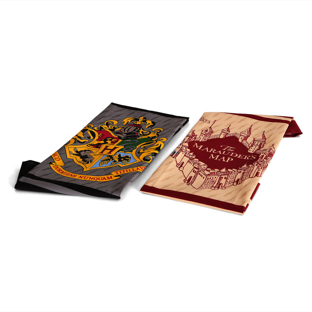 Produktbild Harry Potter - Karte des Rumtreibers & Hogwarts Geschirrtücher Set