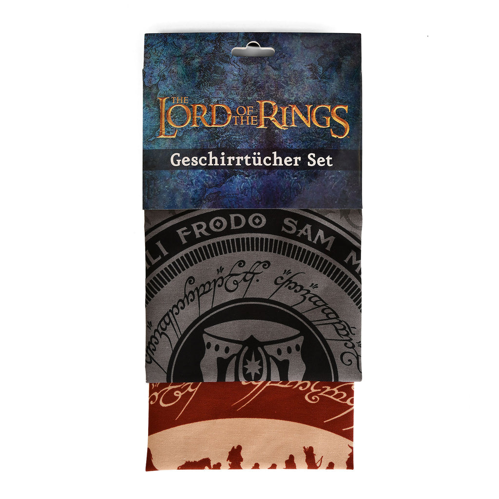 Produktbild Der Herr der Ringe - Der Eine Ring Geschirrtücher Set