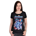 Produktbild Avengers - Endgame Collage T-Shirt Damen schwarz