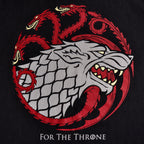 Produktbild Stark & Targaryen For The Throne T-Shirt - Game of Thrones