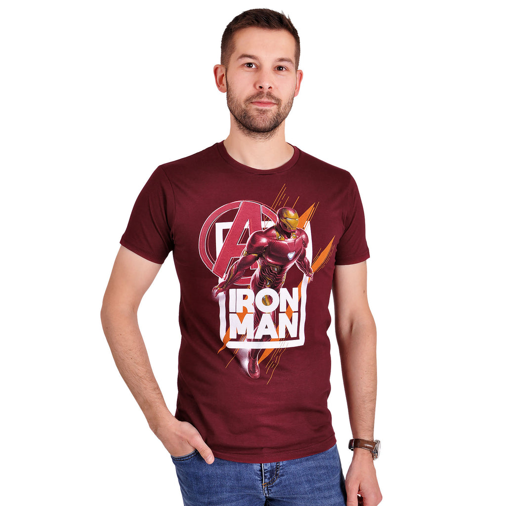 Produktbild Avengers - Iron Man Fly T-Shirt rot