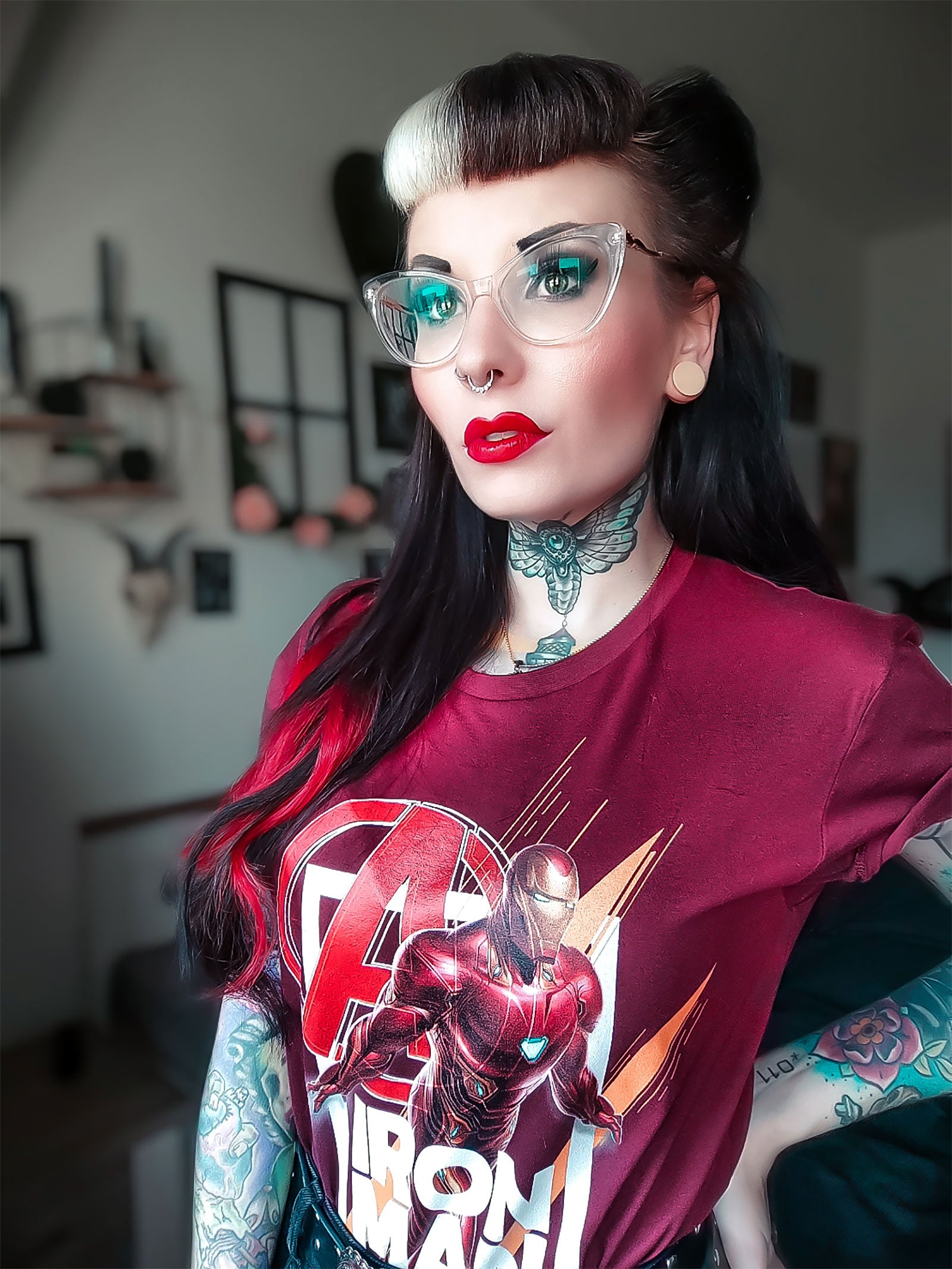 Produktbild Avengers - Iron Man Fly T-Shirt rot