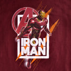 Produktbild Avengers - Iron Man Fly T-Shirt rot