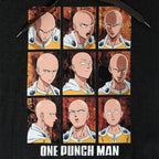Produktbild One Punch Man - Emotions of Saitama Hoodie grau