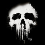 Produktbild Punisher - Faded Skull Logo T-Shirt schwarz