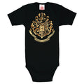 Produktbild Harry Potter - Hogwarts Wappen Baby Body schwarz