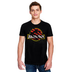 Produktbild Jurassic Park - Ripped Movie Logo T-Shirt schwarz