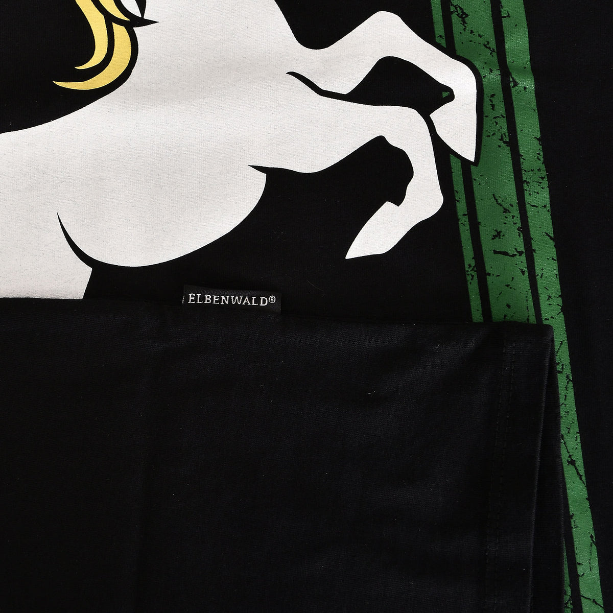 Produktbild Der Herr der Ringe - Zum Tänzelnden Pony Logo T-Shirt schwarz