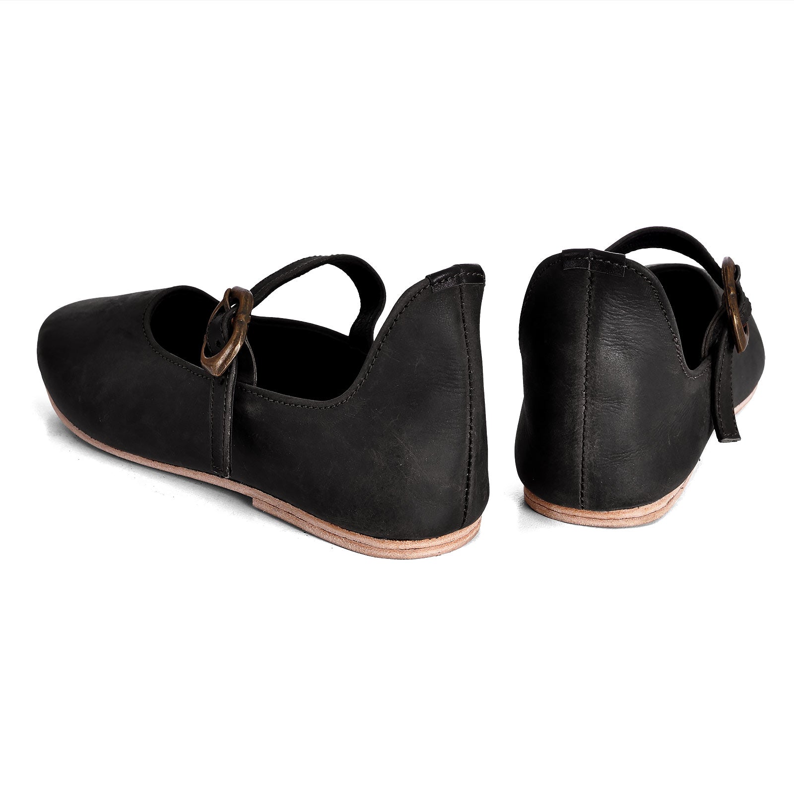 Produktbild Mittelalter Schuhe Cecilie Damen schwarz