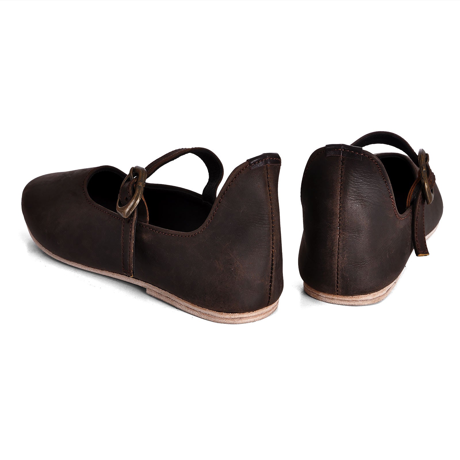 Produktbild Mittelalter Schuhe Cecilie Damen braun