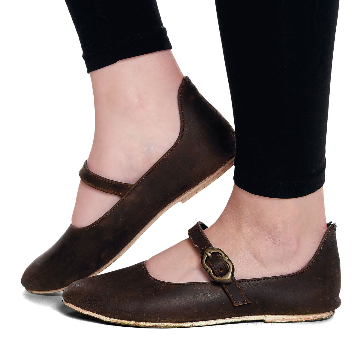 Produktbild Mittelalter Schuhe Cecilie Damen braun