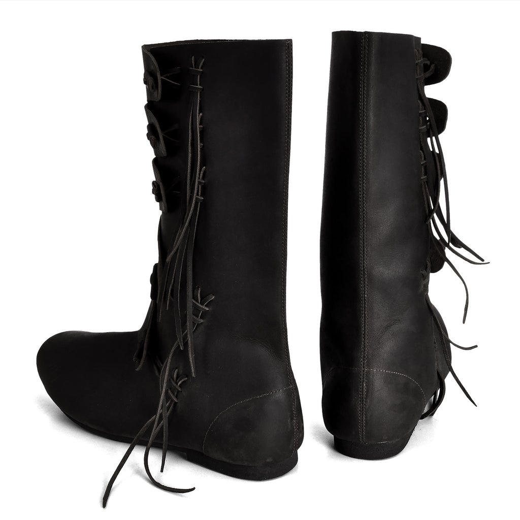 Produktbild Wikinger Stiefel Rasmus schwarz
