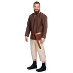 Produktbild Mittelalter Kniebundhose Veli beige
