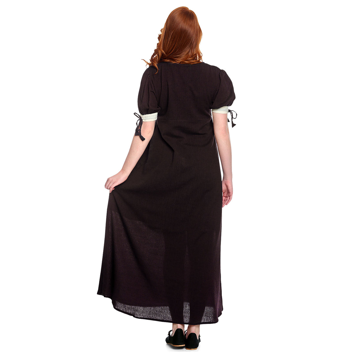 Produktbild Mittelalter Sommer Kleid Lysa braun-beige