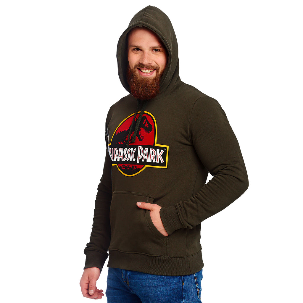 Produktbild Jurassic Park - Logo Hoodie grün