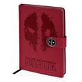 Produktbild Deadpool - Splatter Logo Premium Notizbuch A5