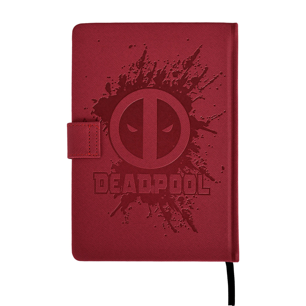 Produktbild Deadpool - Splatter Logo Premium Notizbuch A5