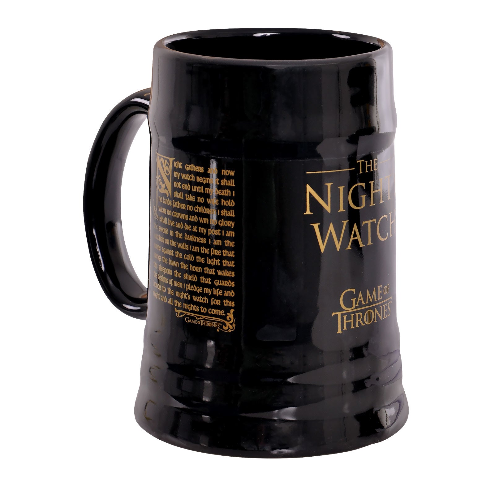Produktbild Game of Thrones - Eid der Nachtwache Krug schwarz