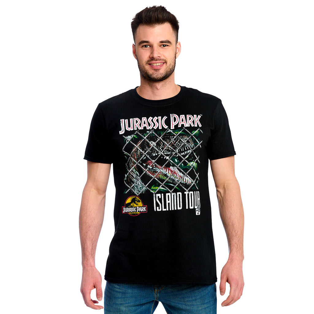 Product image Jurassic Park - Island Tour T-Shirt Black