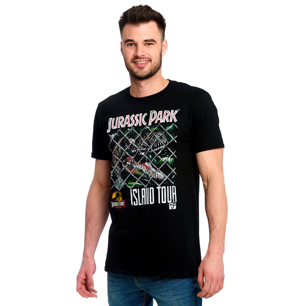 Product image Jurassic Park - Island Tour T-Shirt Black