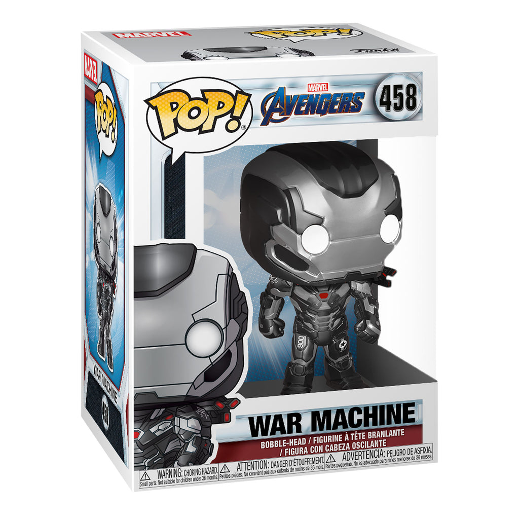 Produktbild Avengers - War Machine Endgame Funko Pop Wackelkopf-Figur
