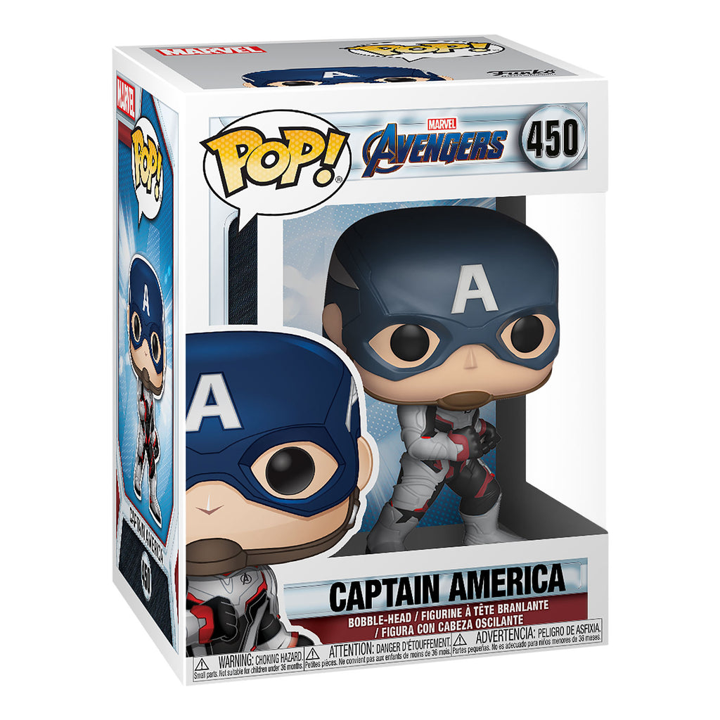 Produktbild Avengers - Captain America Endgame Funko Pop Wackelkopf-Figur
