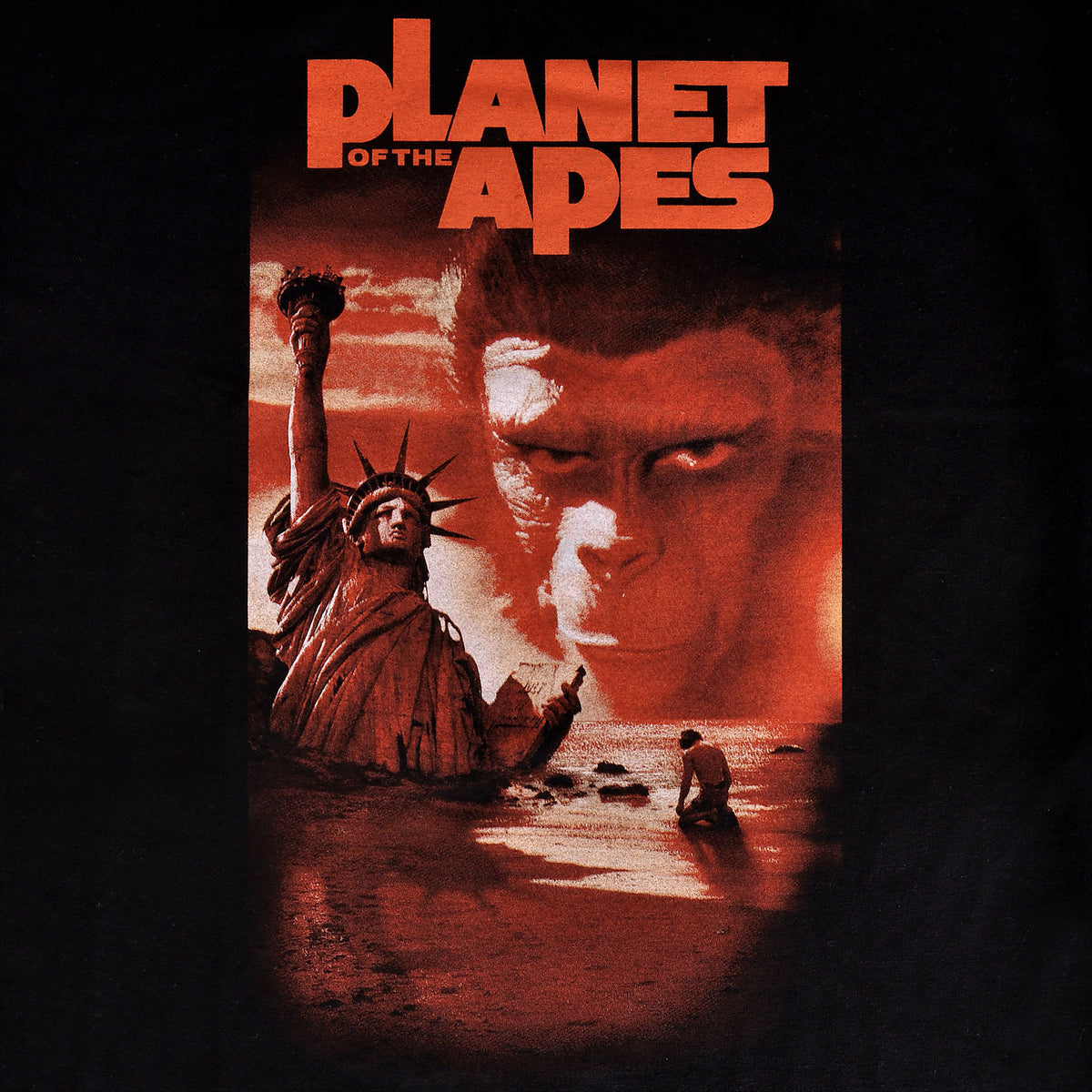 Produktbild Planet der Affen - Classic Movie Poster 1968 T-Shirt schwarz
