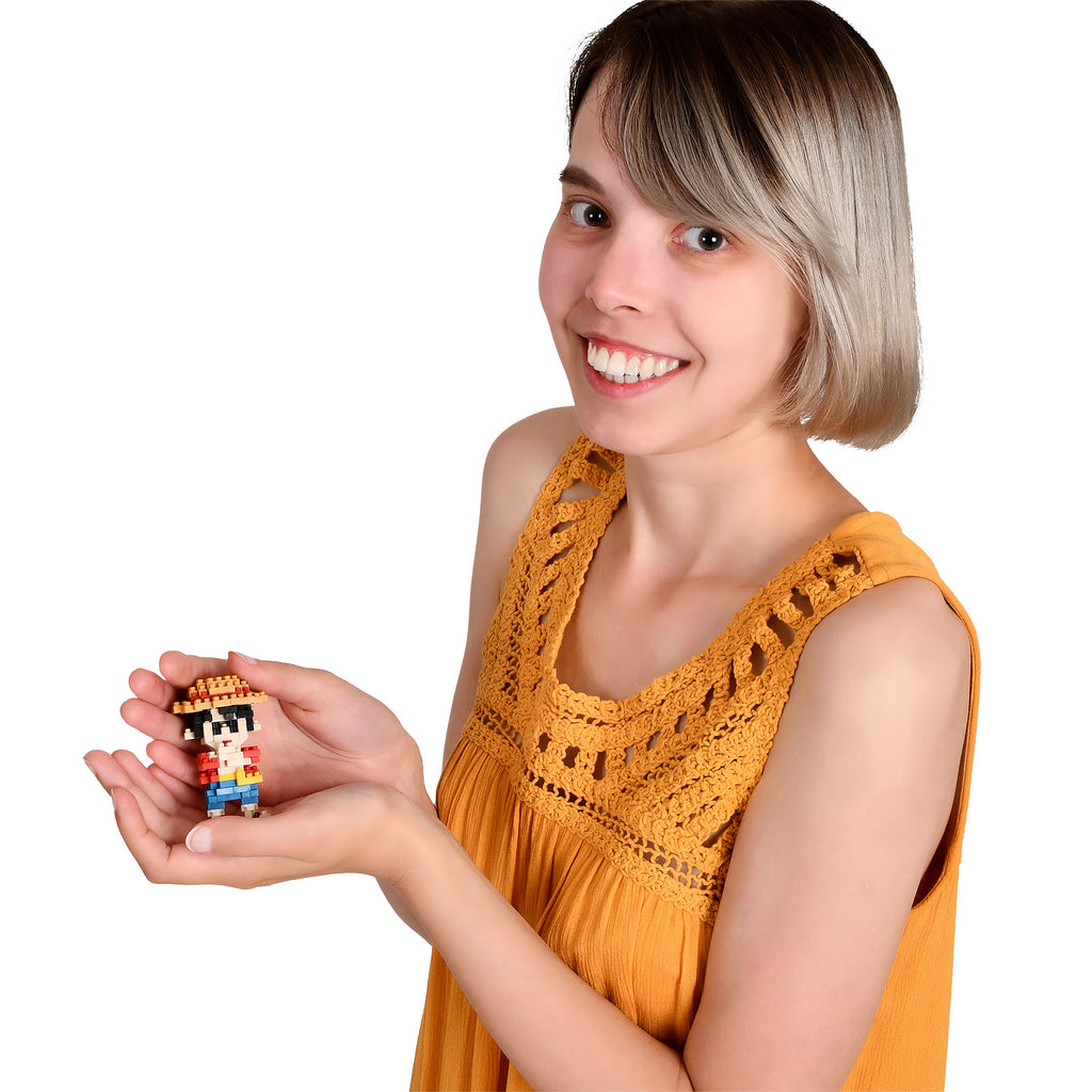 Produktbild One Piece - Luffy nanoblock Mini Baustein Figur