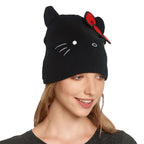 Produktbild Hello Kitty Beanie mit Ohren und Schleife