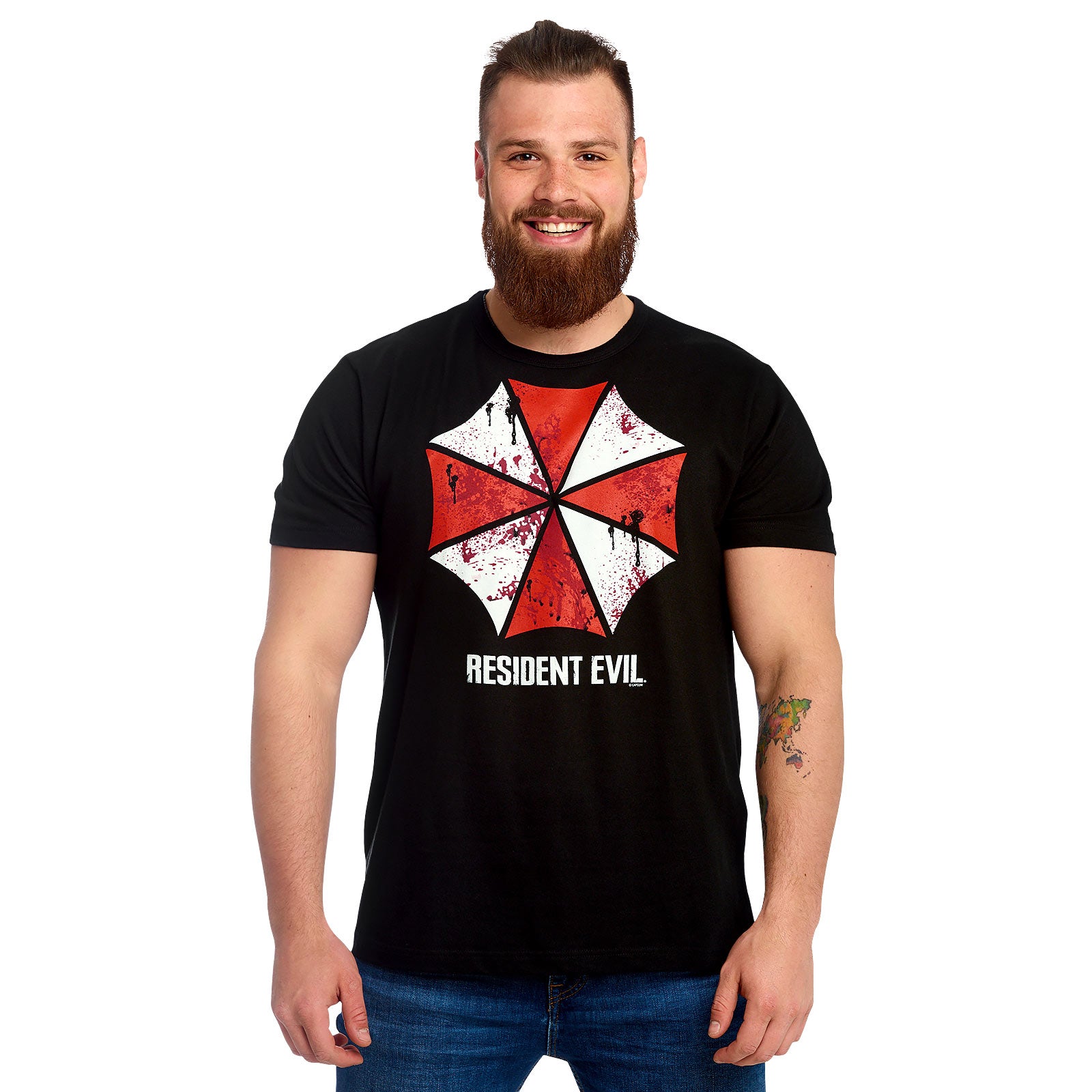 Produktbild Resident Evil - Umbrella Corporation Bloody Logo T-Shirt schwarz