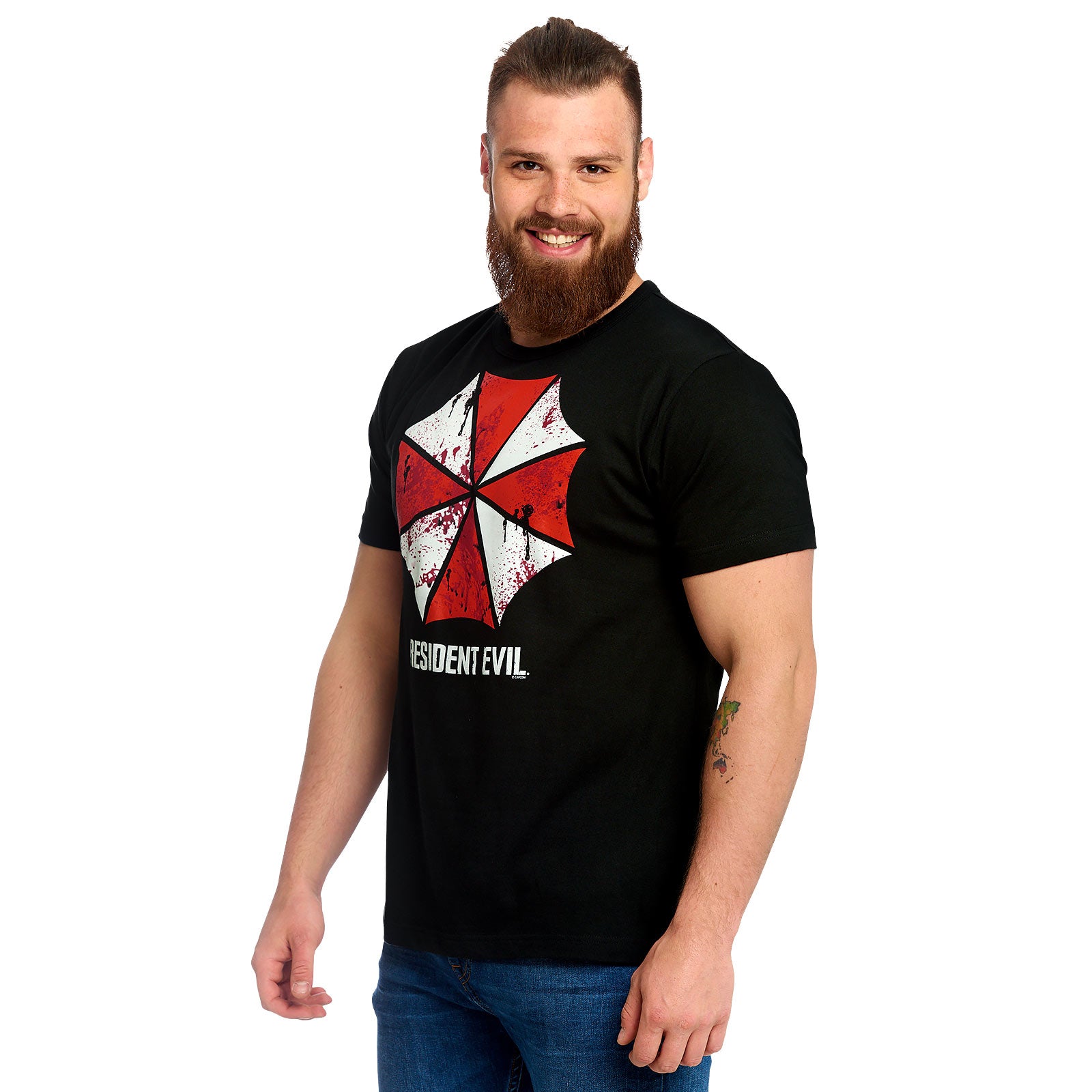 Produktbild Resident Evil - Umbrella Corporation Bloody Logo T-Shirt schwarz
