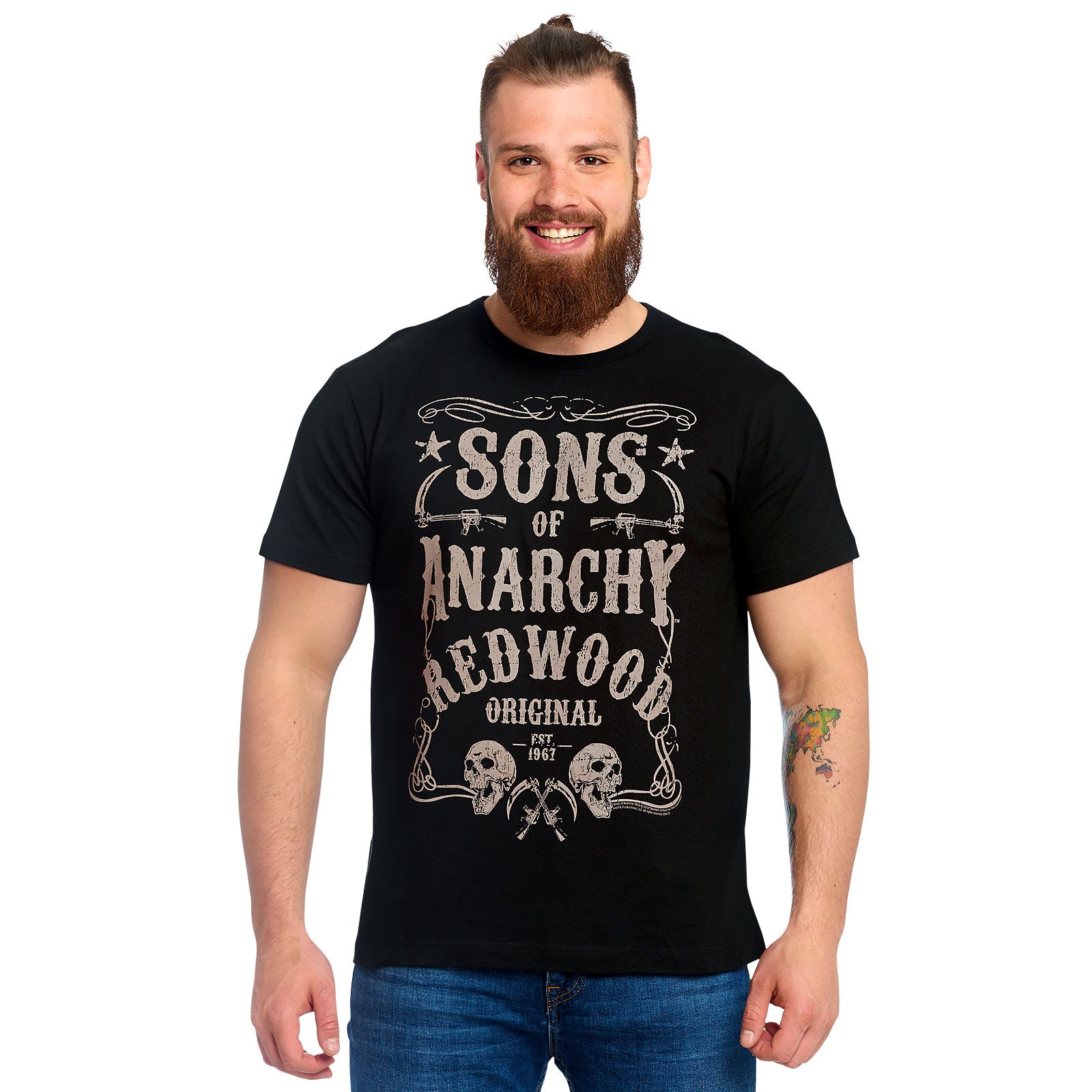 Produktbild Sons of Anarchy - Redwood Original Est. 1967 T-Shirt schwarz