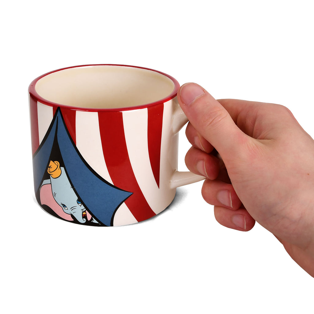Produktbild Dumbo - Zirkuszelt 3D Tasse mit Deckel