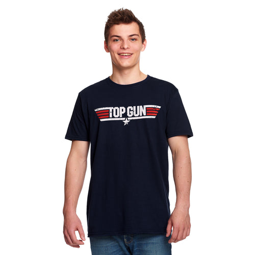 Produktbild Top Gun - Logo T-Shirt blau