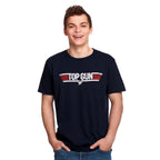 Produktbild Top Gun - Logo T-Shirt blau