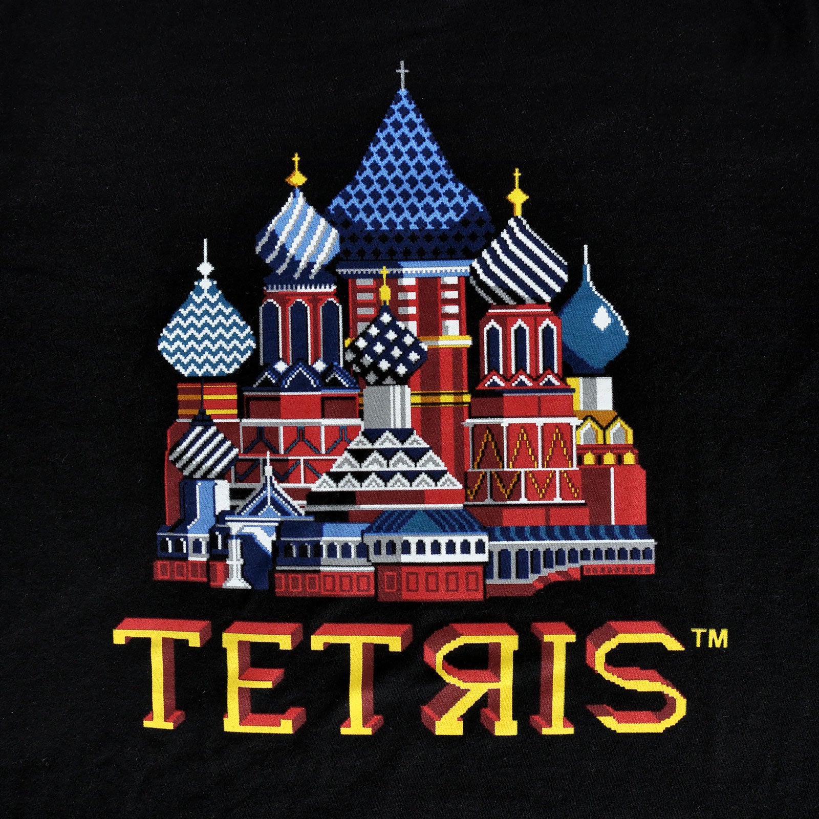 Produktbild Tetris - Red Square Title Screen T-Shirt schwarz