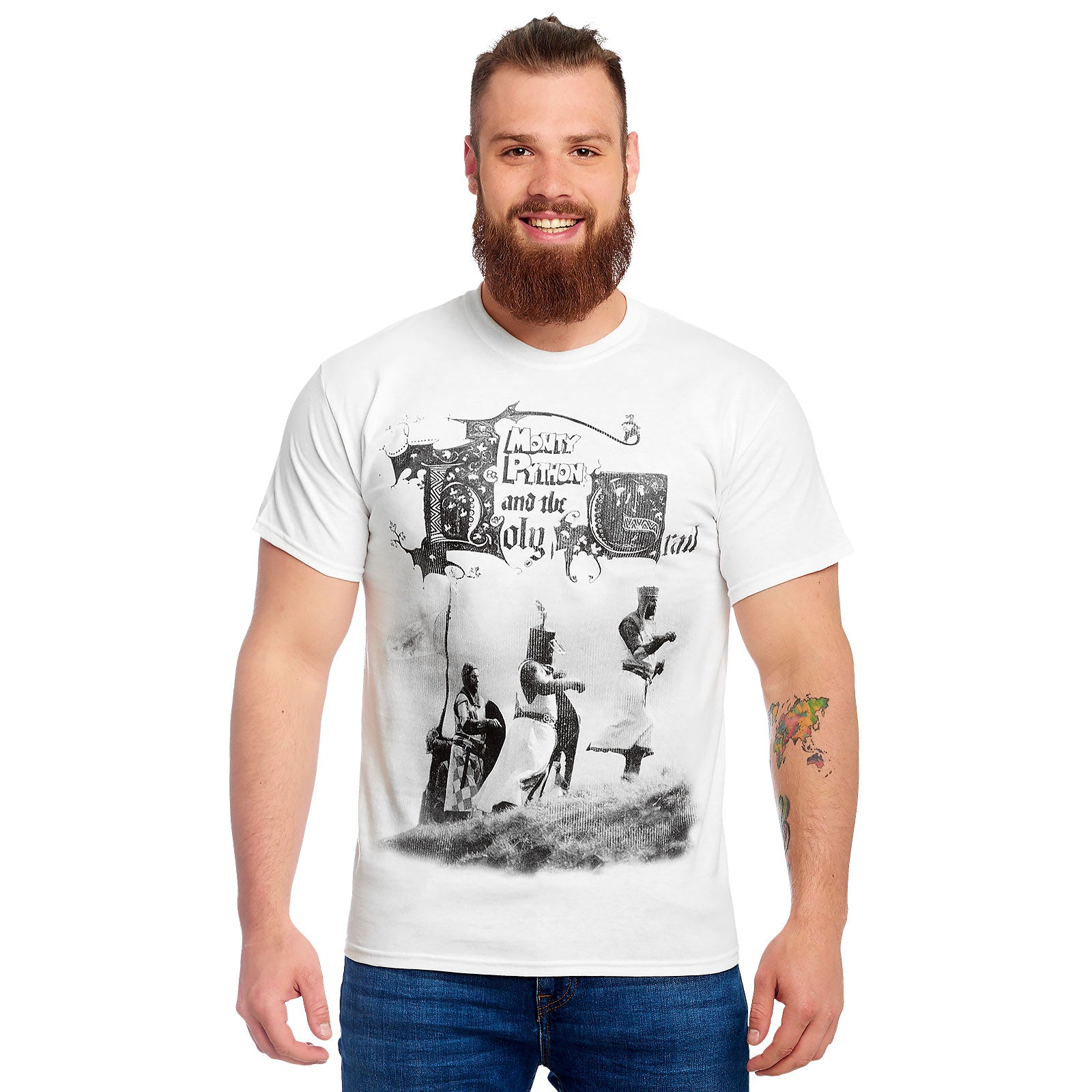 Produktbild Monty Python - Die Ritter der Kokosnuss T-Shirt weiß
