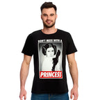 Produktbild Star Wars - Leia Don't Mess With a Princess T-Shirt schwarz