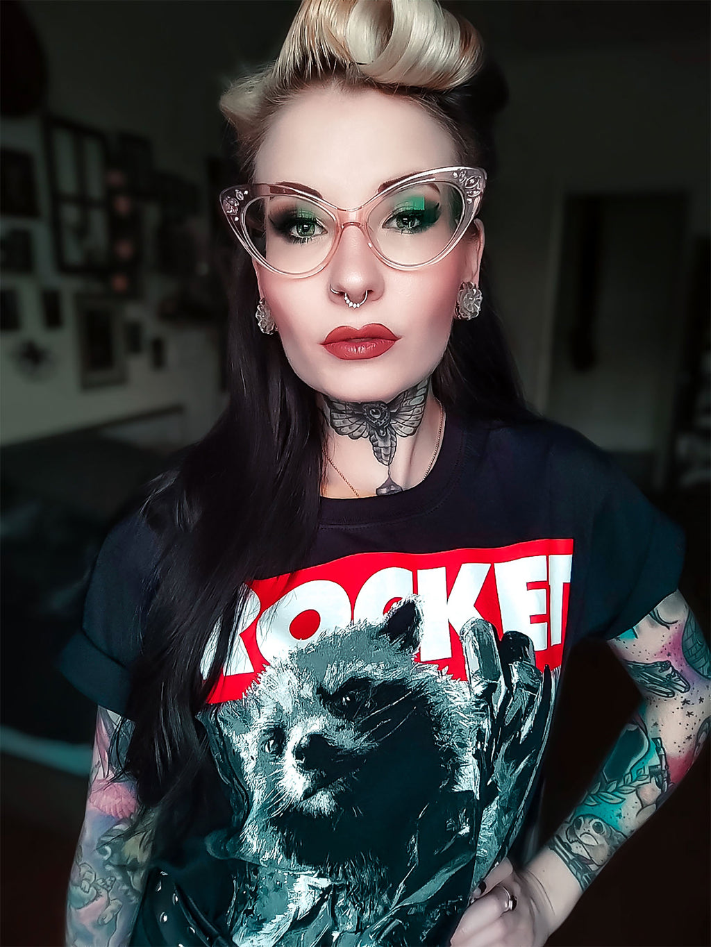 Produktbild Avengers - Rocket Raccoon T-Shirt schwarz